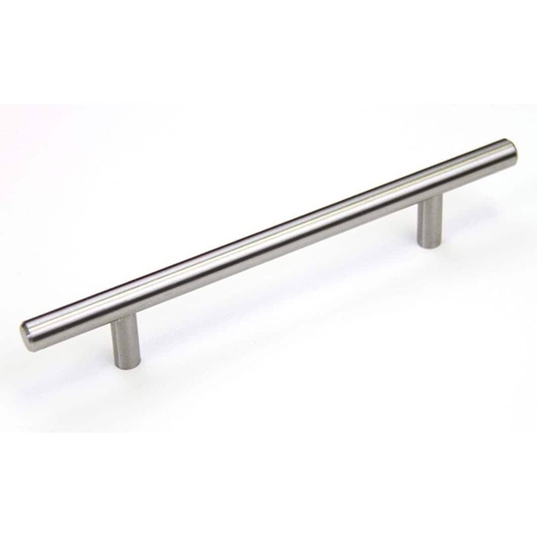 8-Inch Solid Stainless Steel Cabinet Drawer Bar Pull Handles, Case of 25 L6040