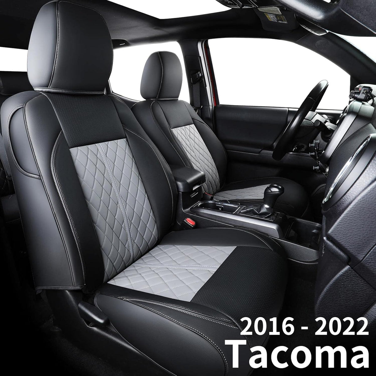 Tacoma Seat Covers Water Proof Faux Leather Full Set Z281