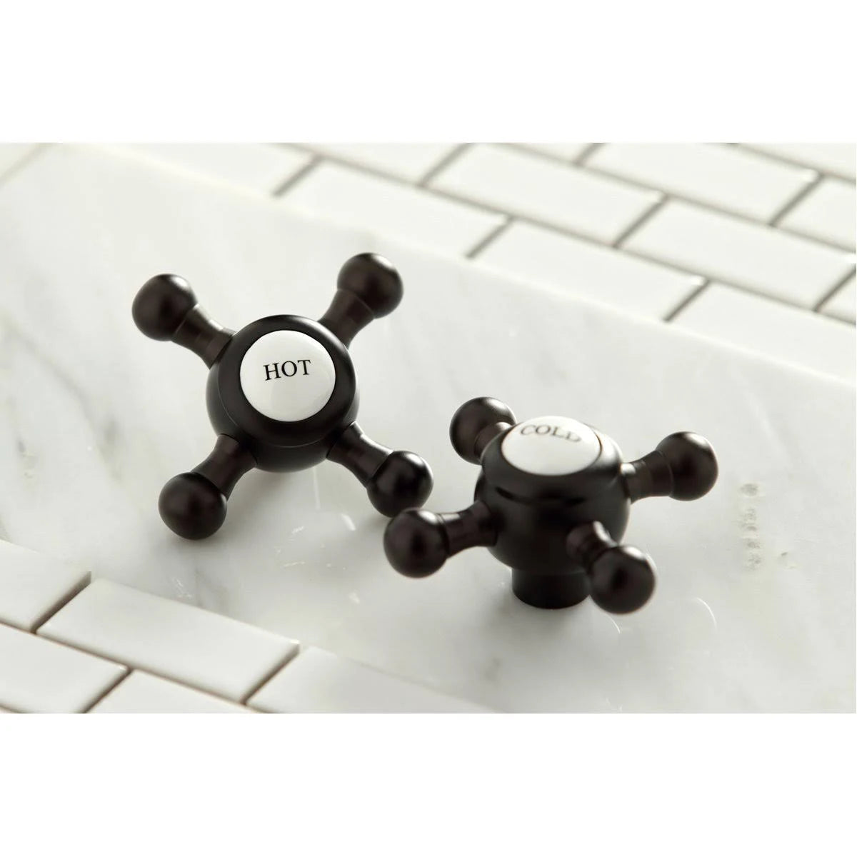 8 in. Widespread Bathroom Faucet Oil Rubbed Bronze L1075