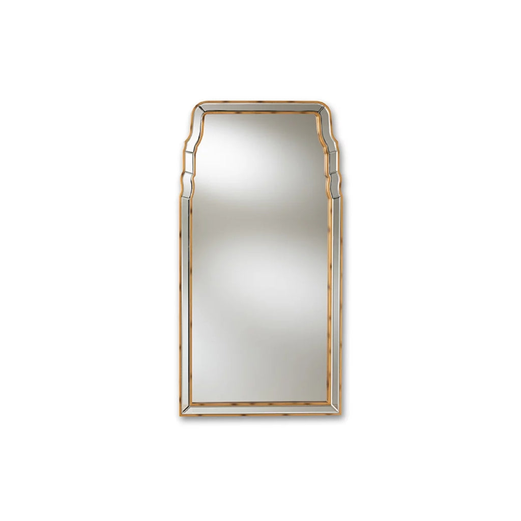 Antique Gold Finished Accent Wall Mirror N814