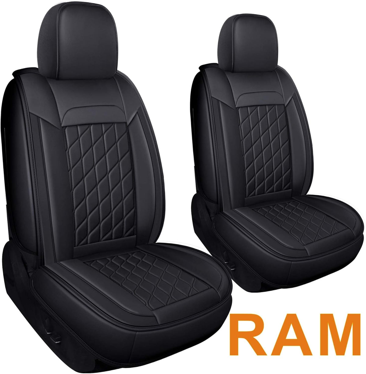 Faux Leather Seat Covers Full Set Q442185