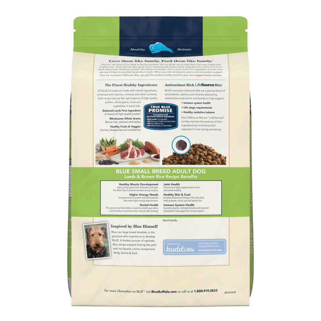 Small Breed Adult Lamb & Brown Rice Recipe Dry Dog Food G499612