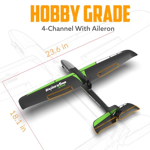RC Plane, 4-Channel, Durable Foam Construction, 23.6*18.1 inches G93778