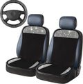 Bling Seat Covers and Steering Wheel Cover Set of 2 D829397