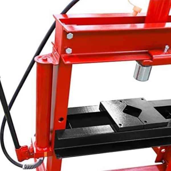 12-Ton Low-Profile Shop Press with Stamping Plates B27696