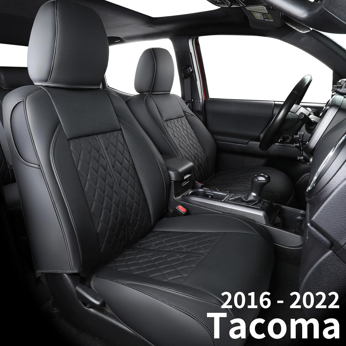 Tacoma Seat Covers Water Proof Faux Leather Full Set Z281