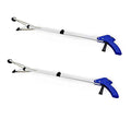 2 Pcs Foldable Long Arm Reacher Grabber T84138