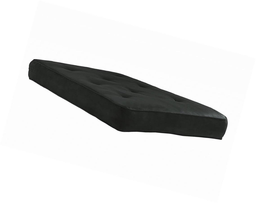 8-Inch Independently Encased Coil Futon Mattress Full Size Black M686013