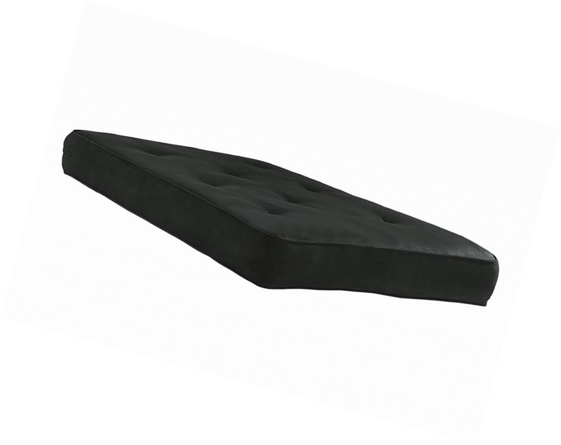 8-Inch Independently Encased Coil Futon Mattress Full Size Black M686013