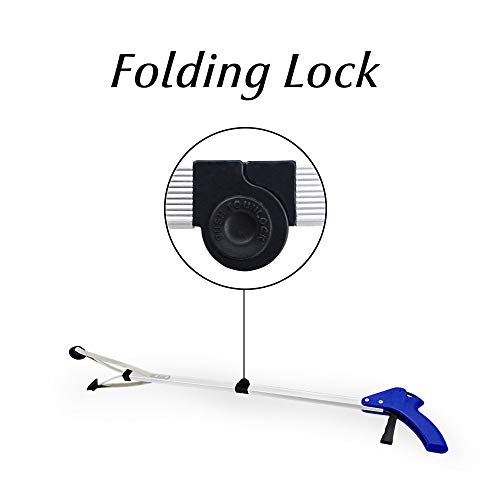 2 Pcs Foldable Long Arm Reacher Grabber T84138