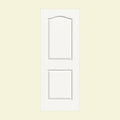 30 in. x 80 in. White Painted Composite MDF Interior Door Slab Z772