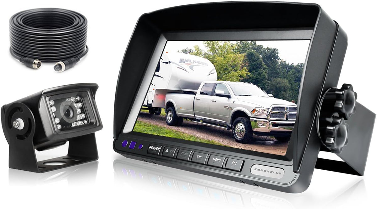 Wired Backup Camera System Kit with 7'' LCD Monitor C960087