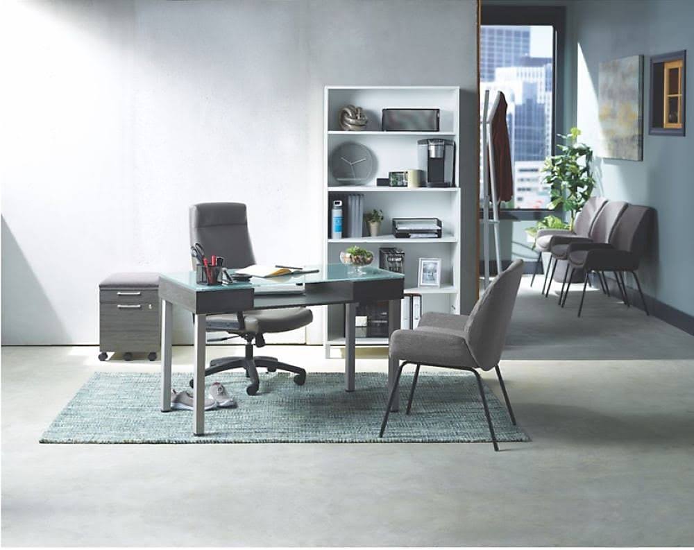 Fabric Guest Chair Gray Seat/Back H747