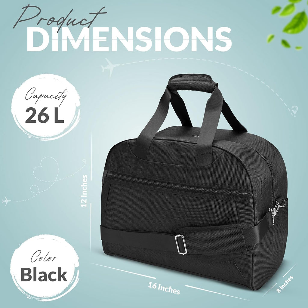 Nylon Underseat Carry-On Duffel Bag S49212