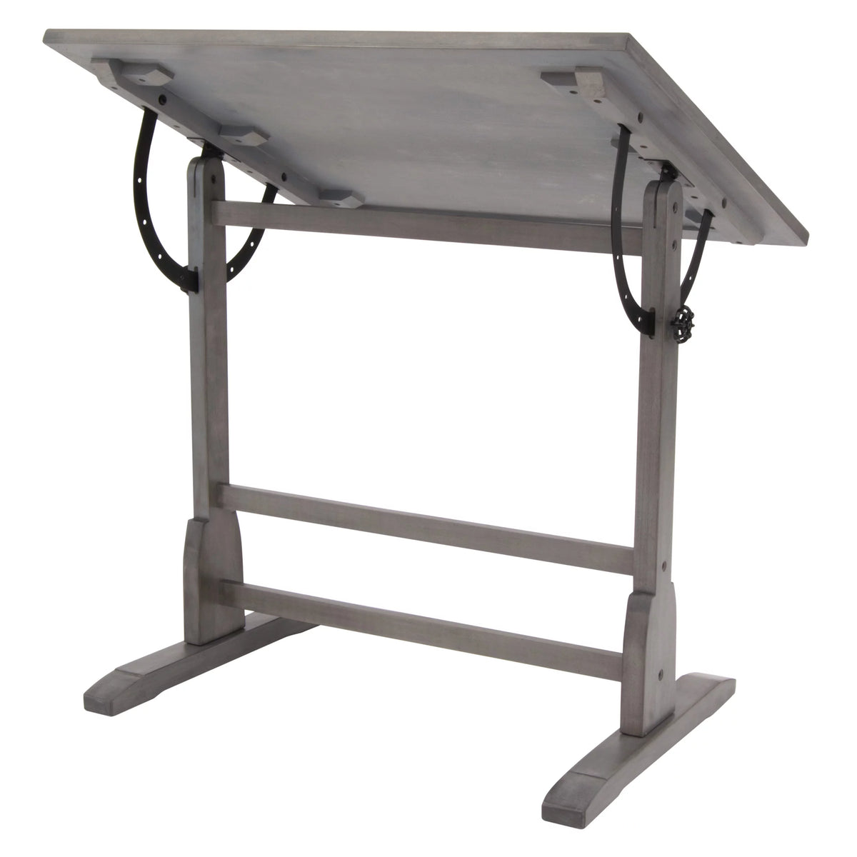 Solid Wood Drawing Drafting Table with 36" x 24" Angle Adjustable Top X978