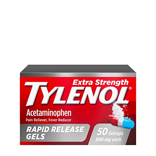 Acetaminophen Rapid Release Gels, 100 ct X817