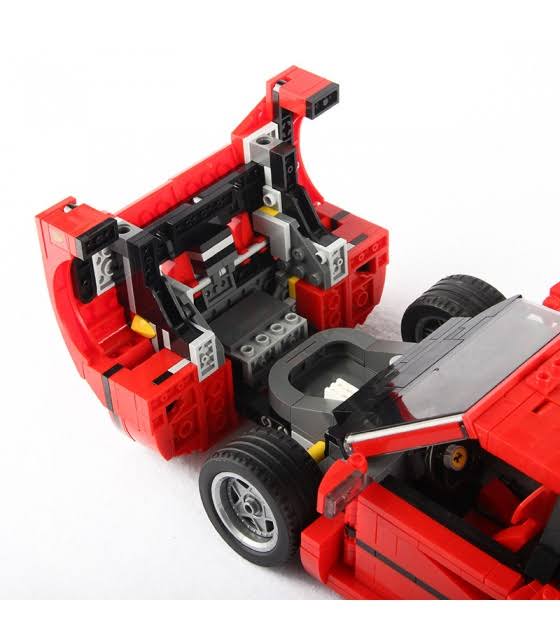 Red 1158 Pieces Building Bricks Toy Set T394