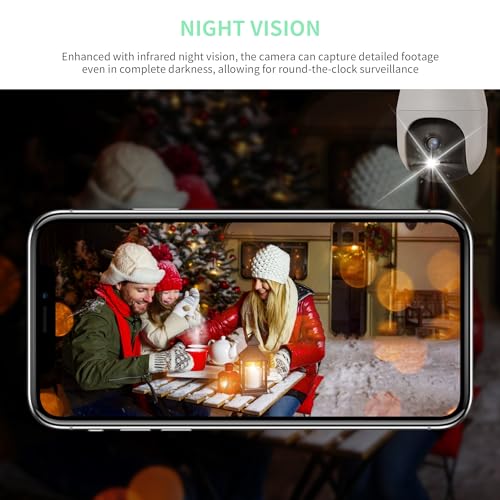 5G Light Bulb Security Camera with Auto Tracking C356