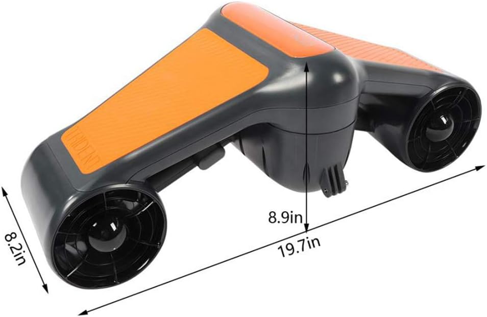 Orange Electric Sea Scooter Water Propeller B96891