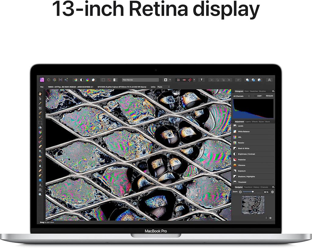 Apple MacBook Pro 13-inch with M2 Chip, 16GB RAM, 512GB SSD Storage Silver Y78775
