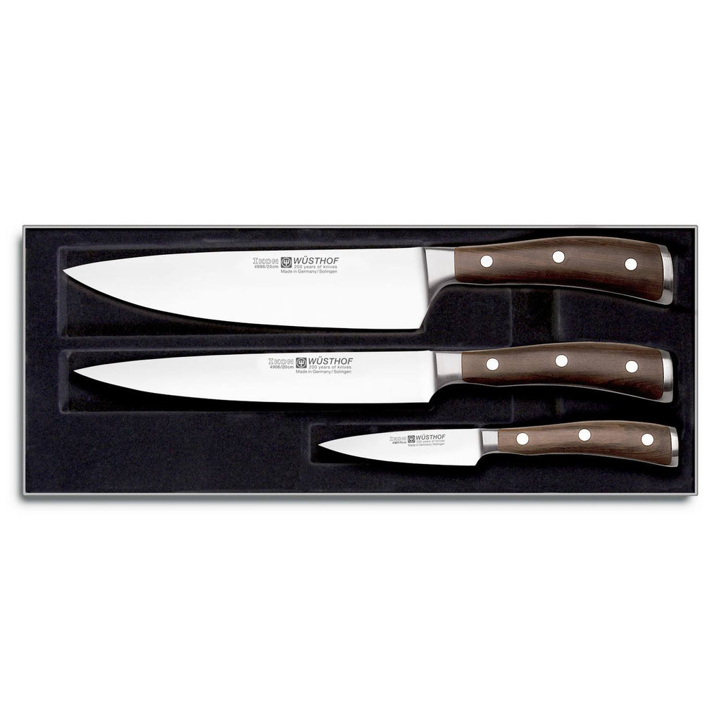 Set 3 Knives African Black N124417