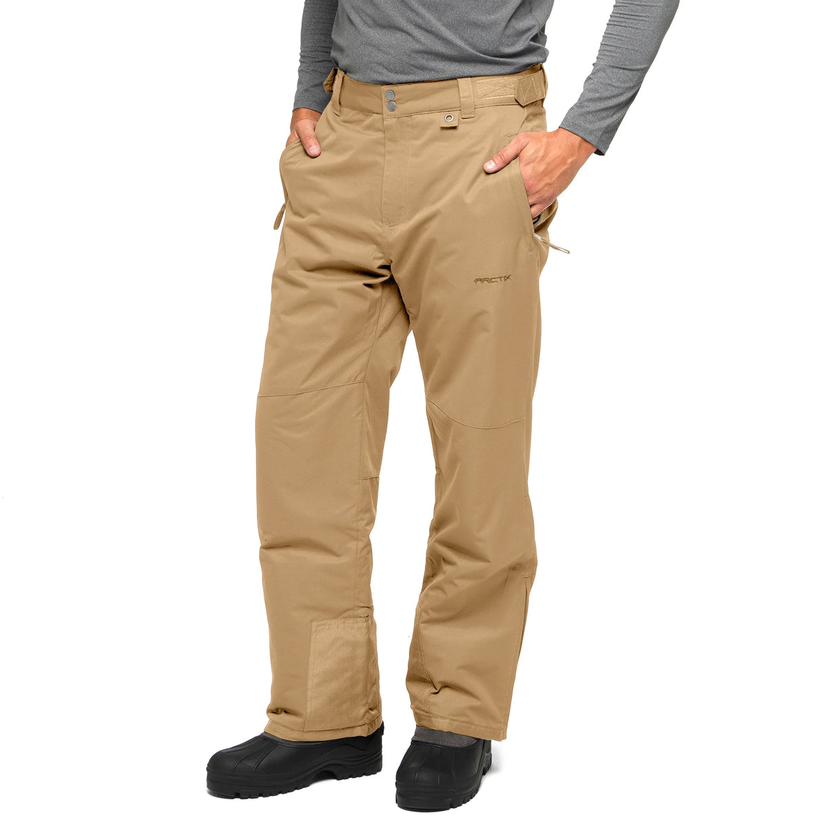 Khaki XL Insulated Winter Pants Y566549
