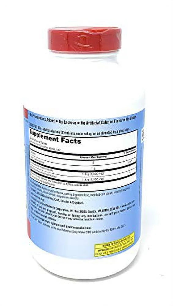 Extra Strength Glucosamine HCI 1500mg with MSM 1500 mg, 375-Count Tablets F282560