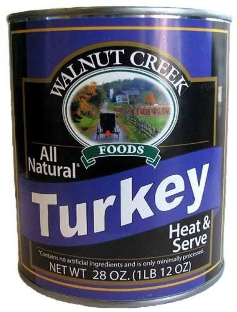 28 Oz. Canned Boneless Turkey Pieces Pack of 4 M3392