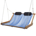 Coastal Blue Rope Porch Swing H711262