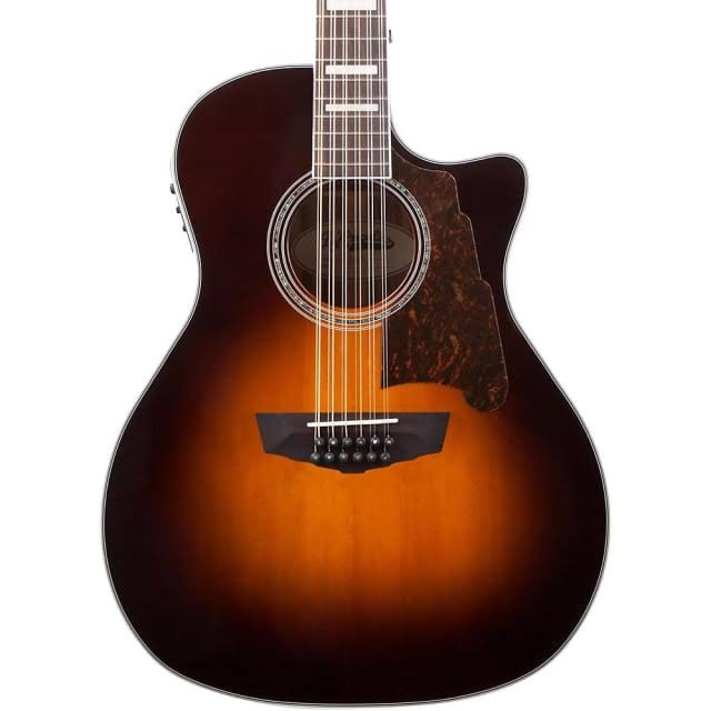 Sunburst 12-String Acoustic-Electric Guitar S40737