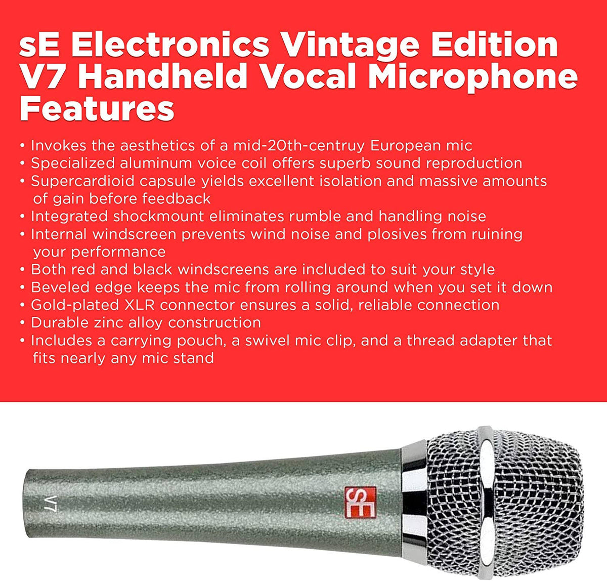 Dynamic Vocal Microphone Y338777