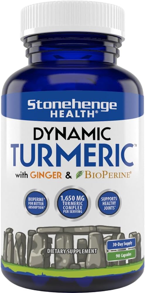 1,650 mg Turmeric Curcumin with Ginger, 90 Vegetarian Capsules X6202