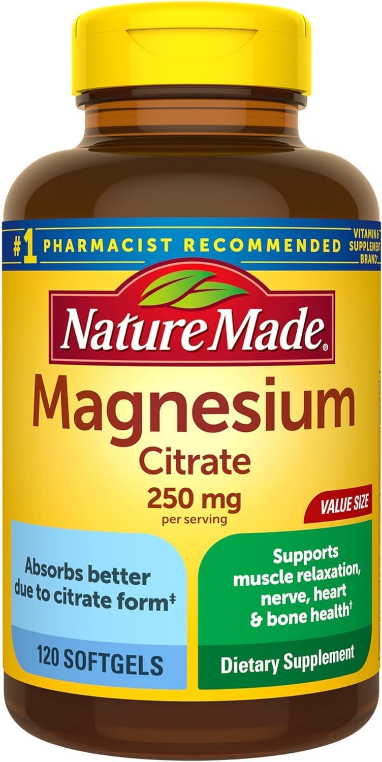 Magnesium Citrate 250 mg 120 Softgels M1982