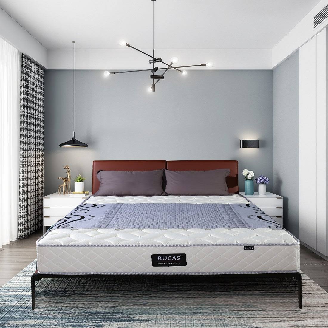 White Full Mattress W675