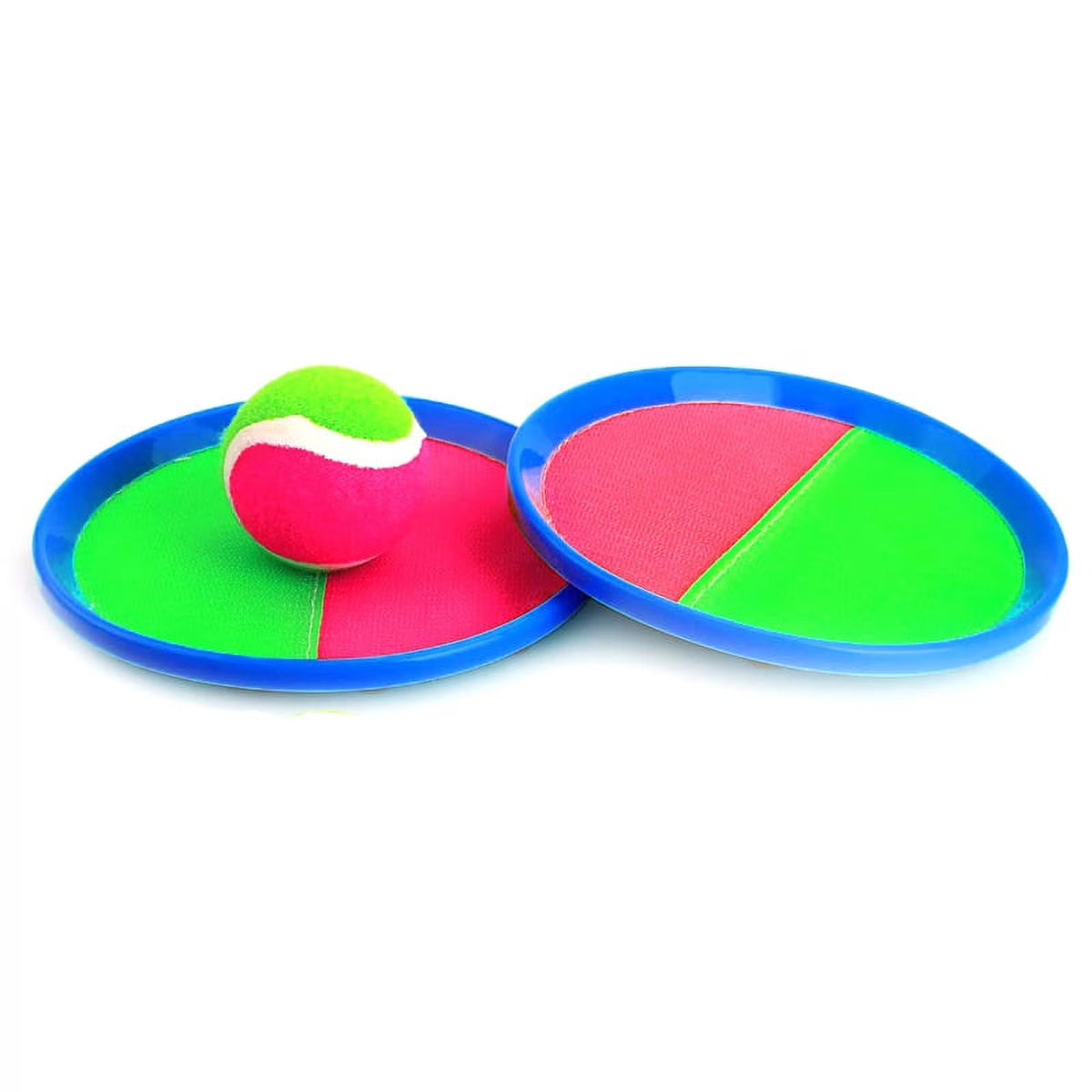 Blue Self-Stick Paddle Ball Catch Set J8056