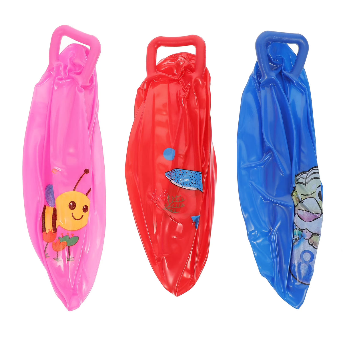 3Pcs Inflatable Hopper Balls with Handle J96712