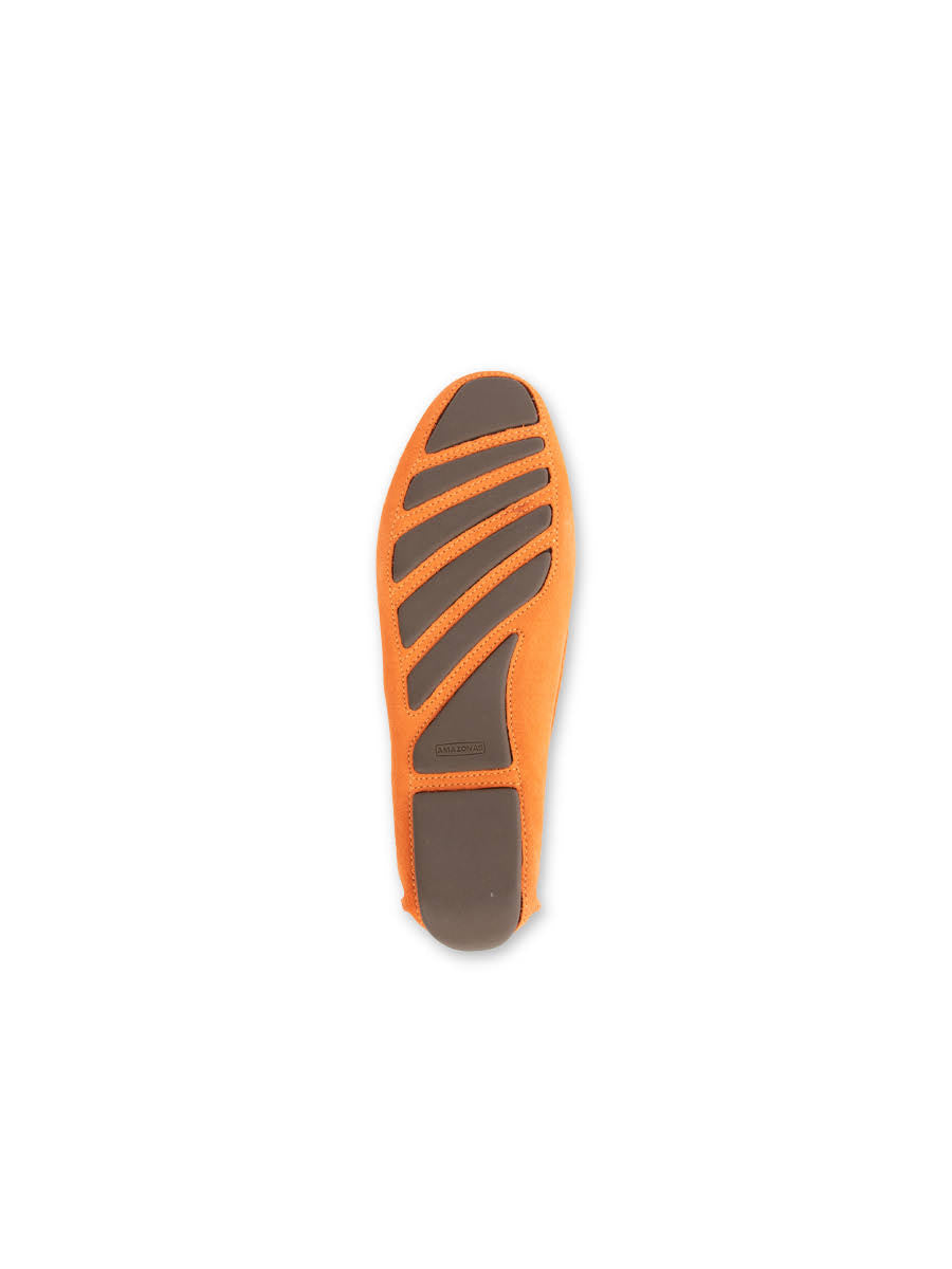 Tangerine Driving Moccasin Z351991
