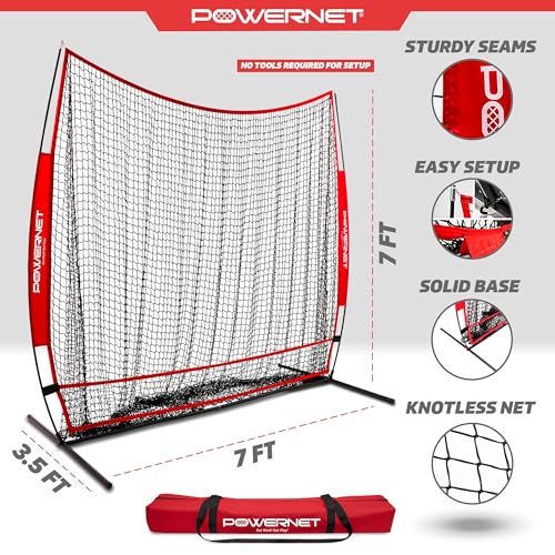 7x7 Baseball Batting Net R9612