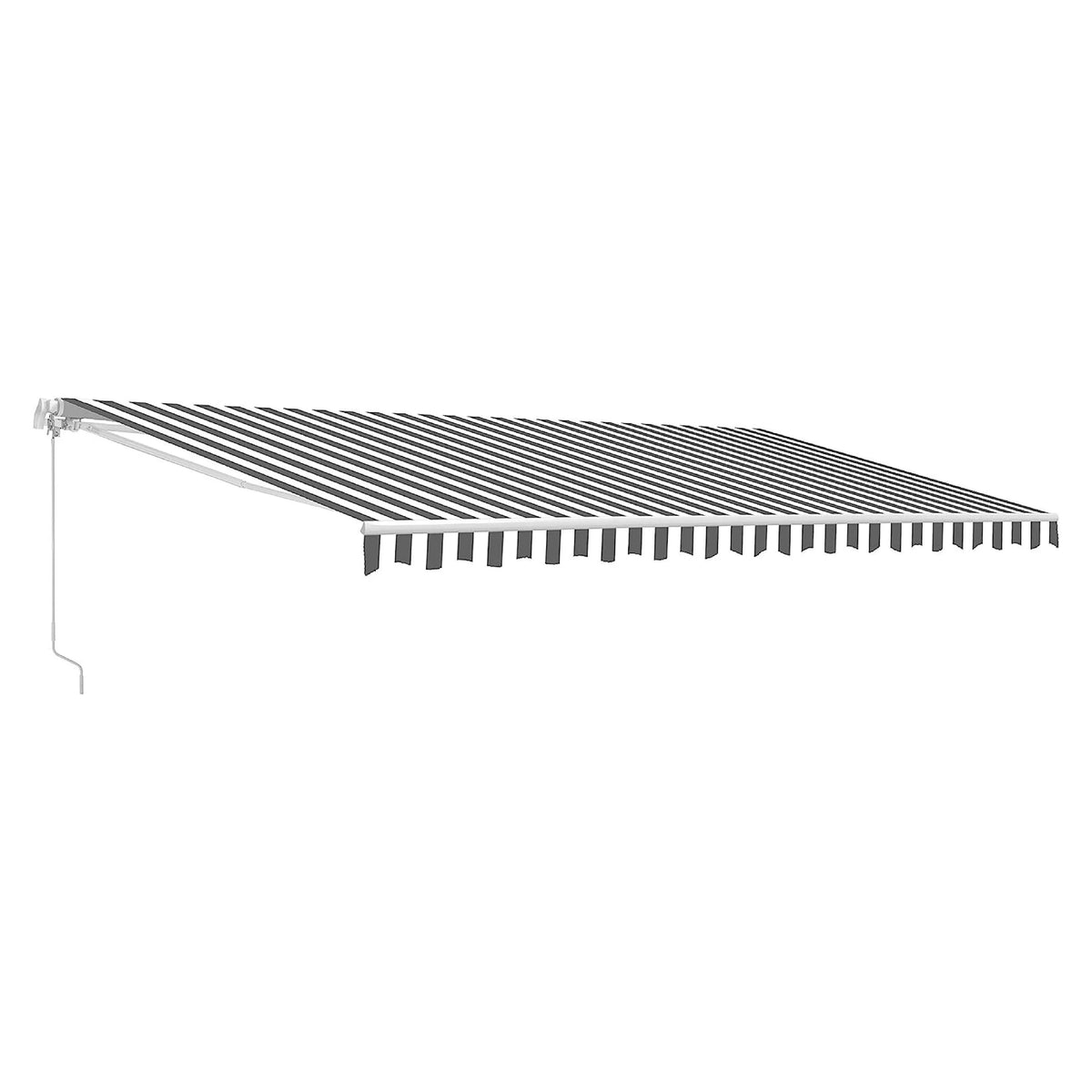20' x 10' Retractable Motorized Patio Awning L867