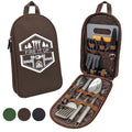 Brown BBQ Grilling and Camping Cooking Utensils Set Z856