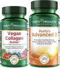 Vegan Collagen Builder + Vitamin D3 K2 Vitamin C Lutein Biotin C634040