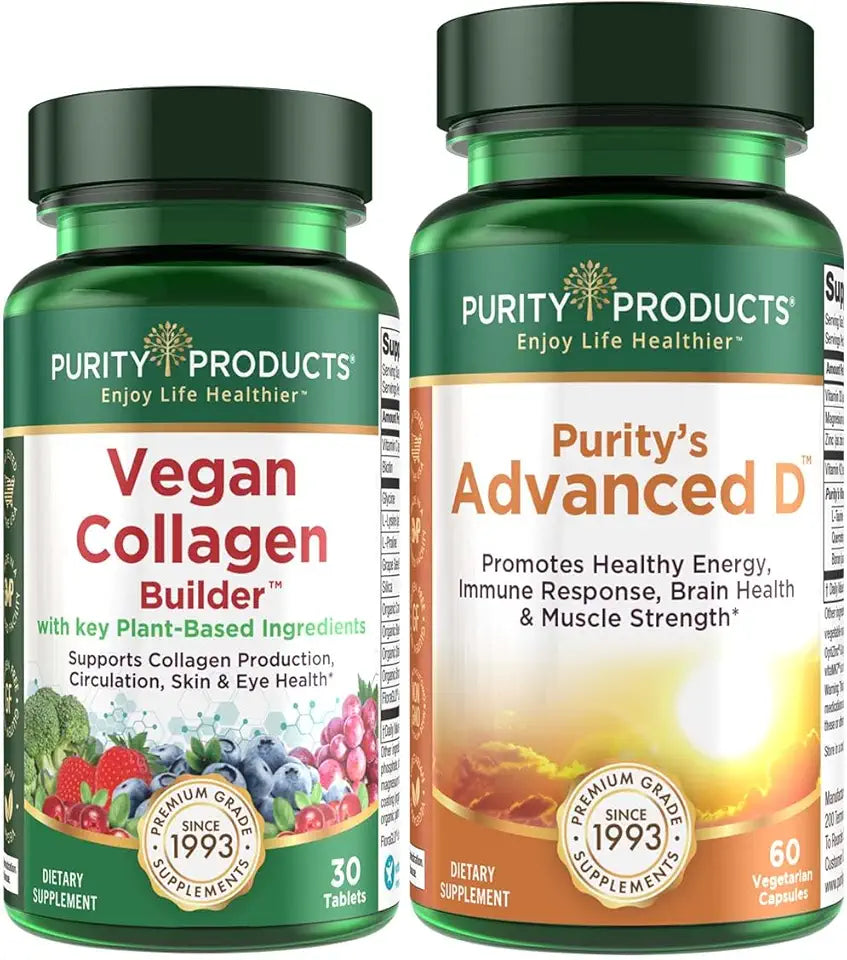Vegan Collagen Builder + Vitamin D3 K2 Vitamin C Lutein Biotin C634040