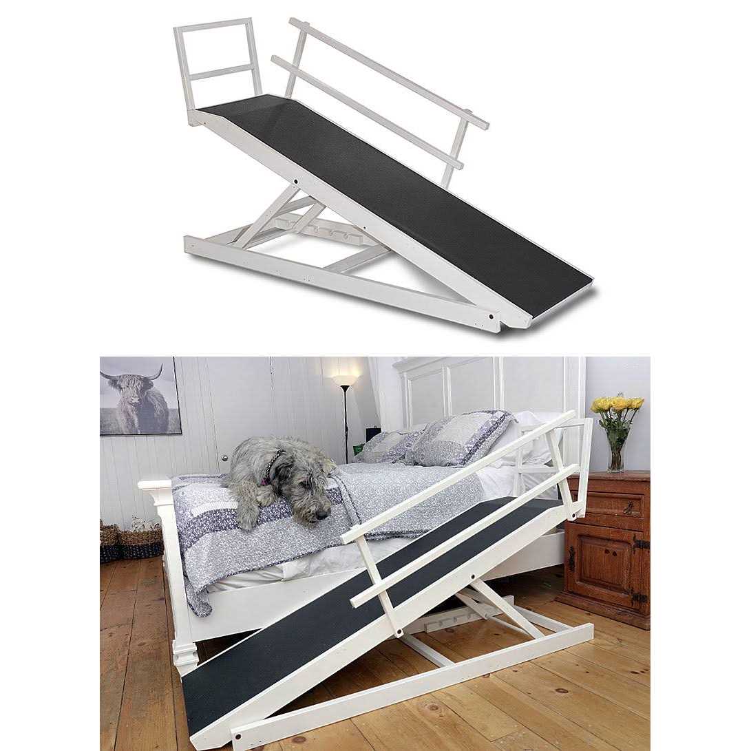 Large Adjustable Height Dog Bed Ramp C984
