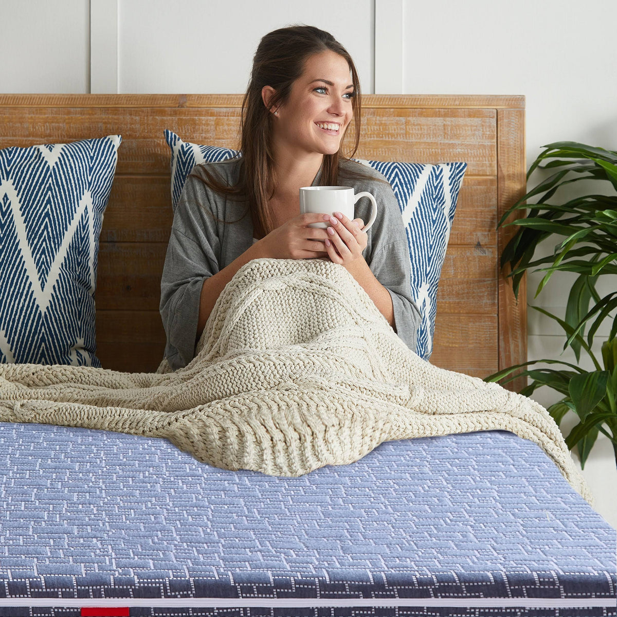 3 inch Dual-Sided Hybrid Mattress Topper J2098