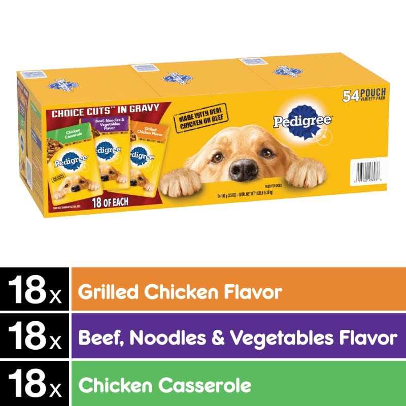 Wet Dog Food Variety Pack O389