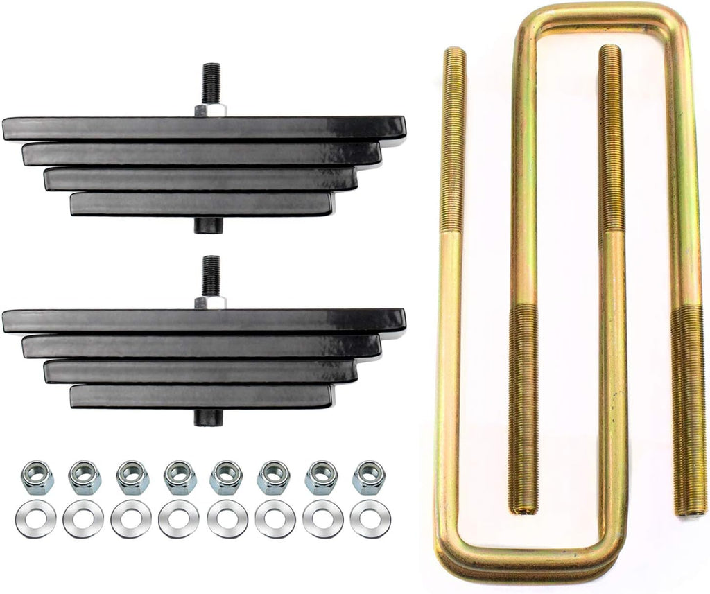 Front Leveling Lift Kit For 1999 Ford F350 Super Duty 4X4 Mini Leaf Packs S286794