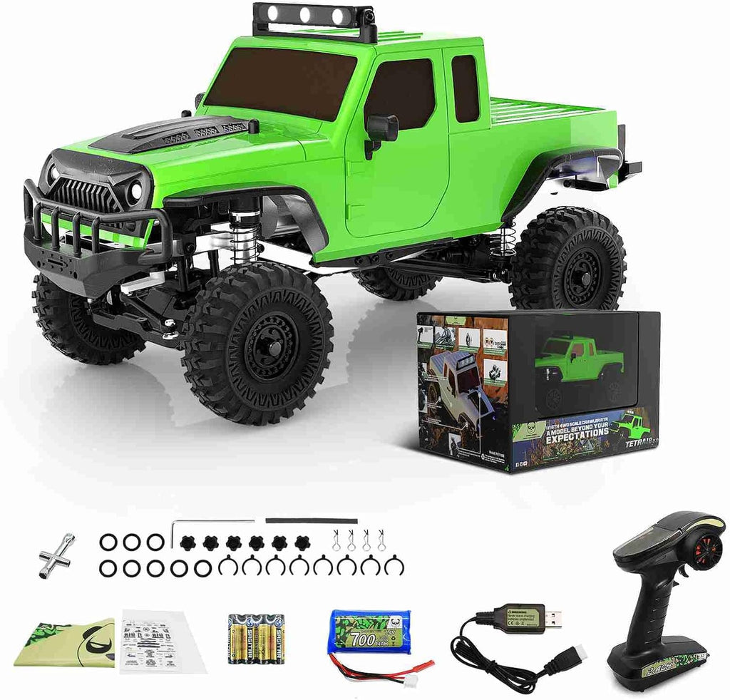 Gray 1/18 4WD RTR RC Rock Crawler Truck U2489