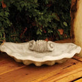 Shell Birdbath N855