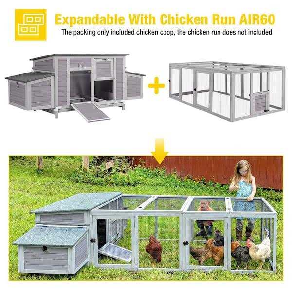 Wooden Chicken Coop G6576