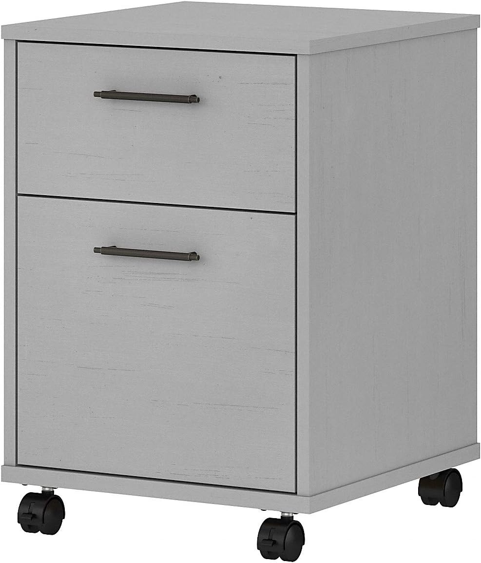 2 Drawer Mobile File Cabinet, Cape Cod Gray H818141